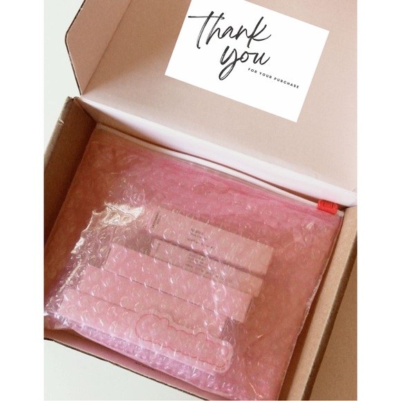 50 Large Thank You For Your Purchase Stickers For Small Business & Resellers - Picture 6 of 7